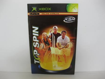 Top Spin - Xbox Manual